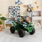 Costway 12V Battery Powered Kids Ride On ATV Electric 4-Wheeler Quad Car with MP3 & Light